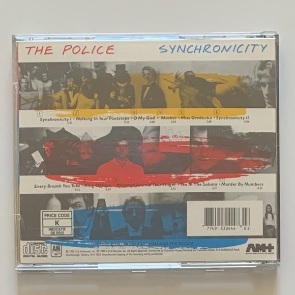 The Police - Synchronicity (CD, 1983, A&M Records) - Picture 2 of 8
